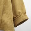 Shiz Madam 3 4 Sleeve Round Puff Blouse Egg Shell T57515