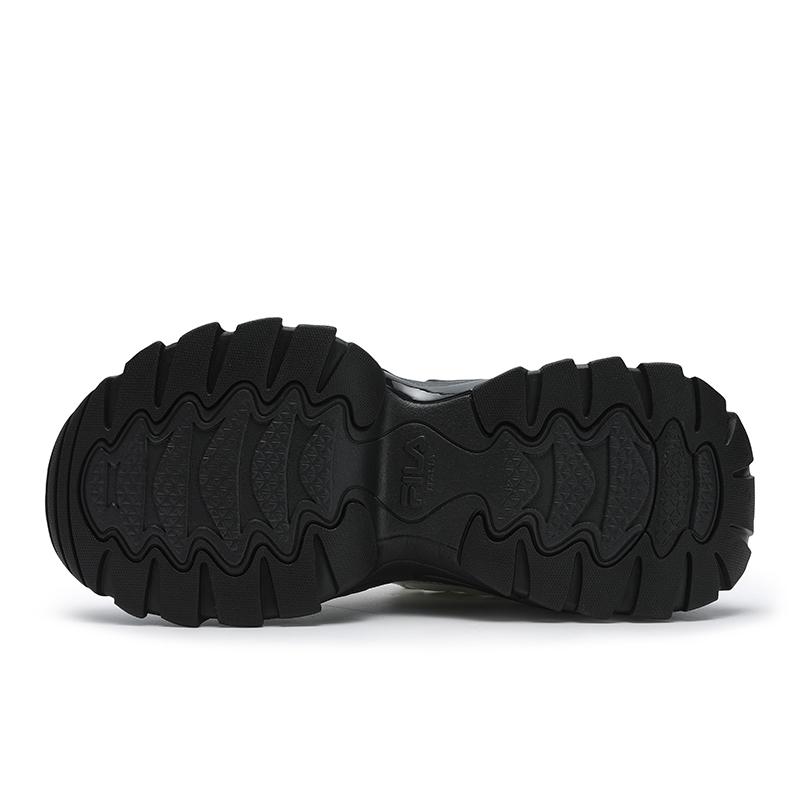 FILA Sofia 4 Lux Fishbone Shoes Comfortable Versatile Durable Low-Top Dad Shoes Women sneaker White Black F12W521114FSB