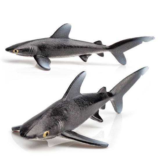 10Pcs/Set Animal Model Vivid Simulated PVC Great White Shark Simulation Animal Model for Kids