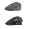 Men Women Breathable Mesh Summer Hat Newsboy Beret Ivy Cap Cabbie Flat Cap Adjustable Vintage Style