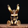 Stylish Copper/Brass Devil Charm Decorative Pendant For Outdoor Gear Jewelry Crafting Creative Gothic Gift