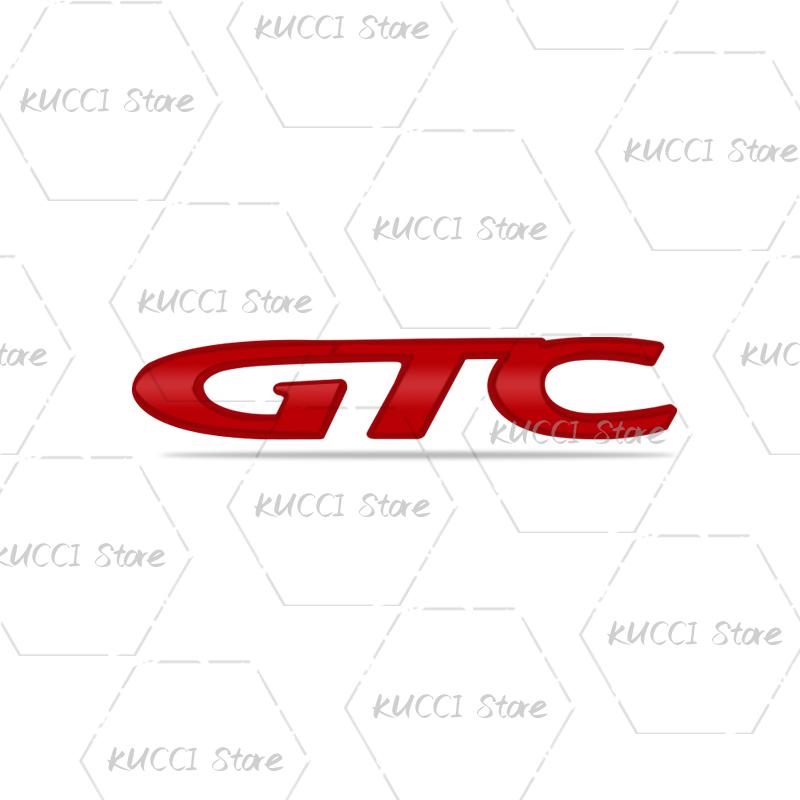 Lydinio Metalas GTC Grotelių Emblema Galinės Bagažinės Ženklelis Lipdukas Vauxhall Opel Corsa Rocks Vectra Zafira Mokka Meriva Insignia Astra