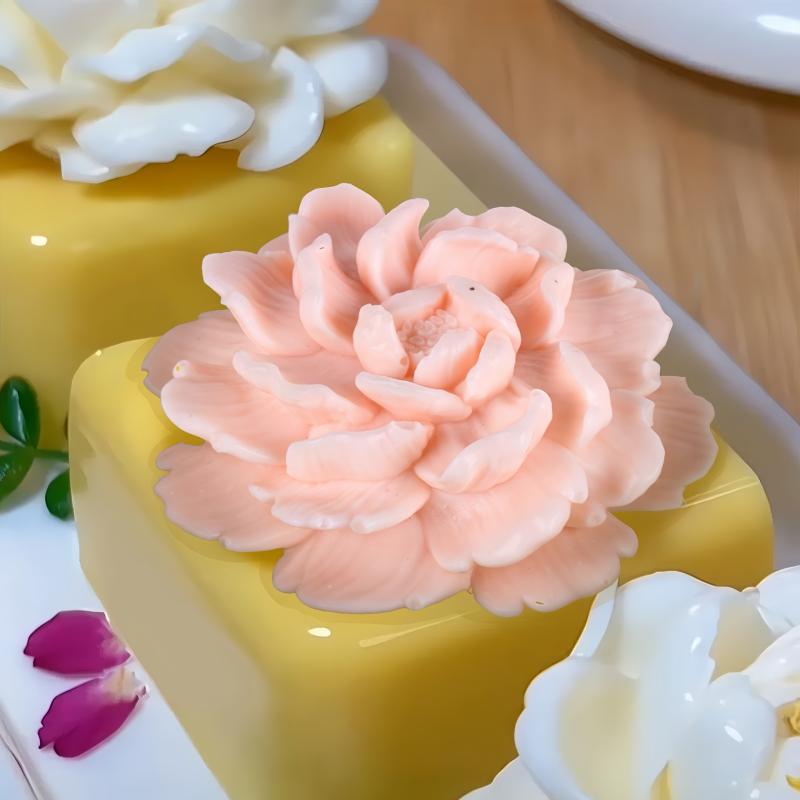 Rose Silicone Molds For Diy Flowers Fondant Cupcake Chocolate Candy Ice Cream Sugar Desserts Candle Soap Plaster Resin Mold