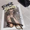Vintage Simple Anti Blue Light Glasses Men Women Blue Light Blocking Glasses Computer Screen Glasses Decorate Eyeglasses