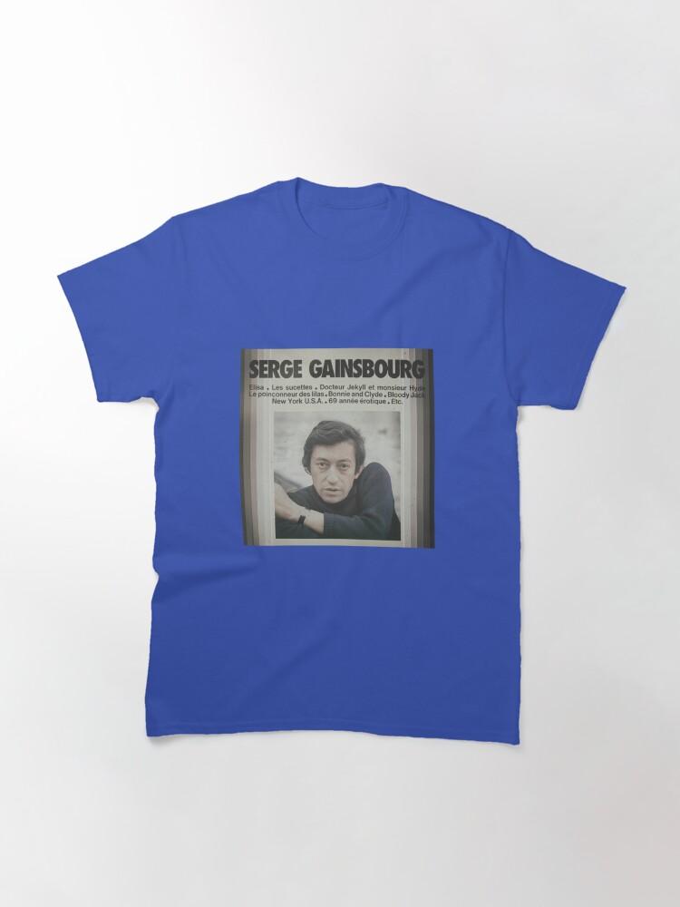 Serge Gainsbourg Album Serge Gainsbourg 1974 Classic T-Shirt
