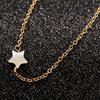 Fashion Shell Five-pointed Star Necklace, New Versatile Couple