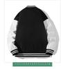 Men's Korean Style Spring Baseball Jacket - Trendy Patchwork Long Sleeve Top, Loose Fit, Handsome Outerwear