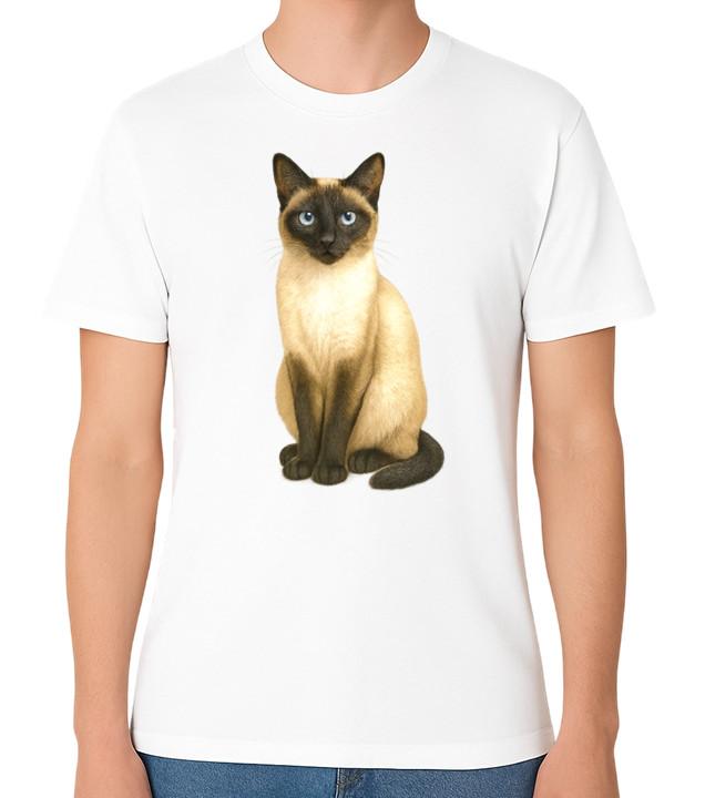 Siamese Cat Unisex T-Shirt L