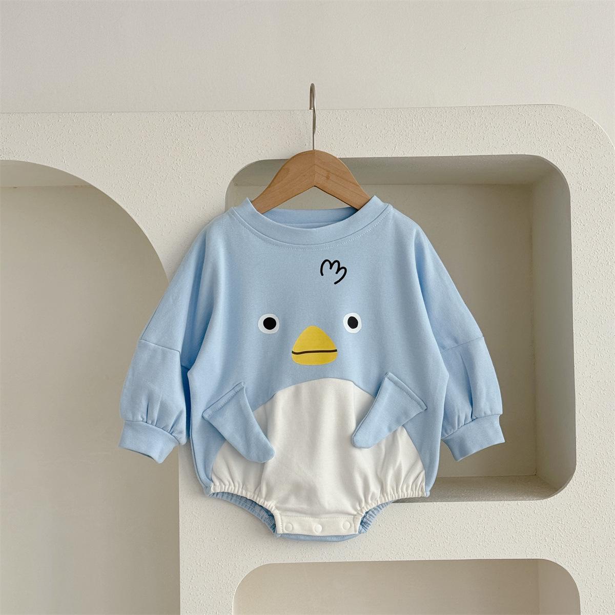 

Милый детский ромпер с пингвином: Мягкий хлопковый боди для мальчиков и девочек - Идеально для осени и весны #100 (13-17 months, 28 lbs)