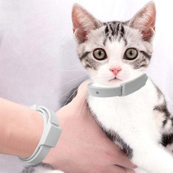 Yousheng 5 Pezzi Collari per Animali Ingredienti Sicuri Regolabile Rilascio Rapido Effetto a Lunga Durata Facile da Indossare Collare per Cucciolo Protezione da Pulci e Zecche Cerchio per il Collo Animale
