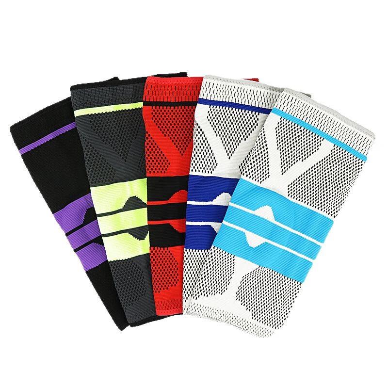 Tinbai Sports Knee Brace with Spring and Silicone Support