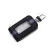 Genuine Leather Car Key Bag Unisex Cowhide Car Key Protective Cover Transparent Window Key Waist Hanging