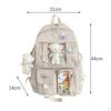 Backpack for Girls Large Capacity Bookbag Commuter Back Pack Women Laptop Teens