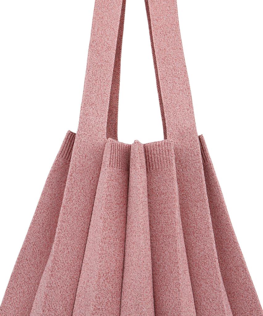 Pleatsmama Tote Bag Glitter Rose Gold