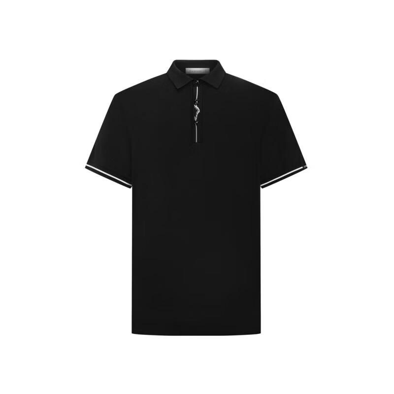 K-boxing Men's Summer Mulberry Silk Blend Polo Shirt FTLT2503
