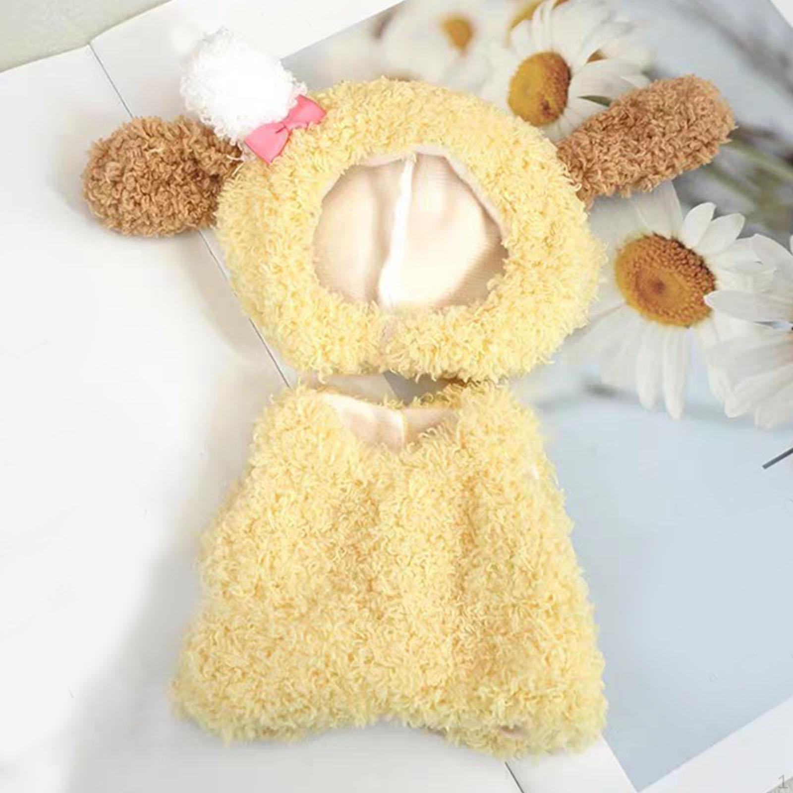 

17 см плюшевая кукольная одежда, милые аксессуары, удобная модная одежда, сделай сам Dog