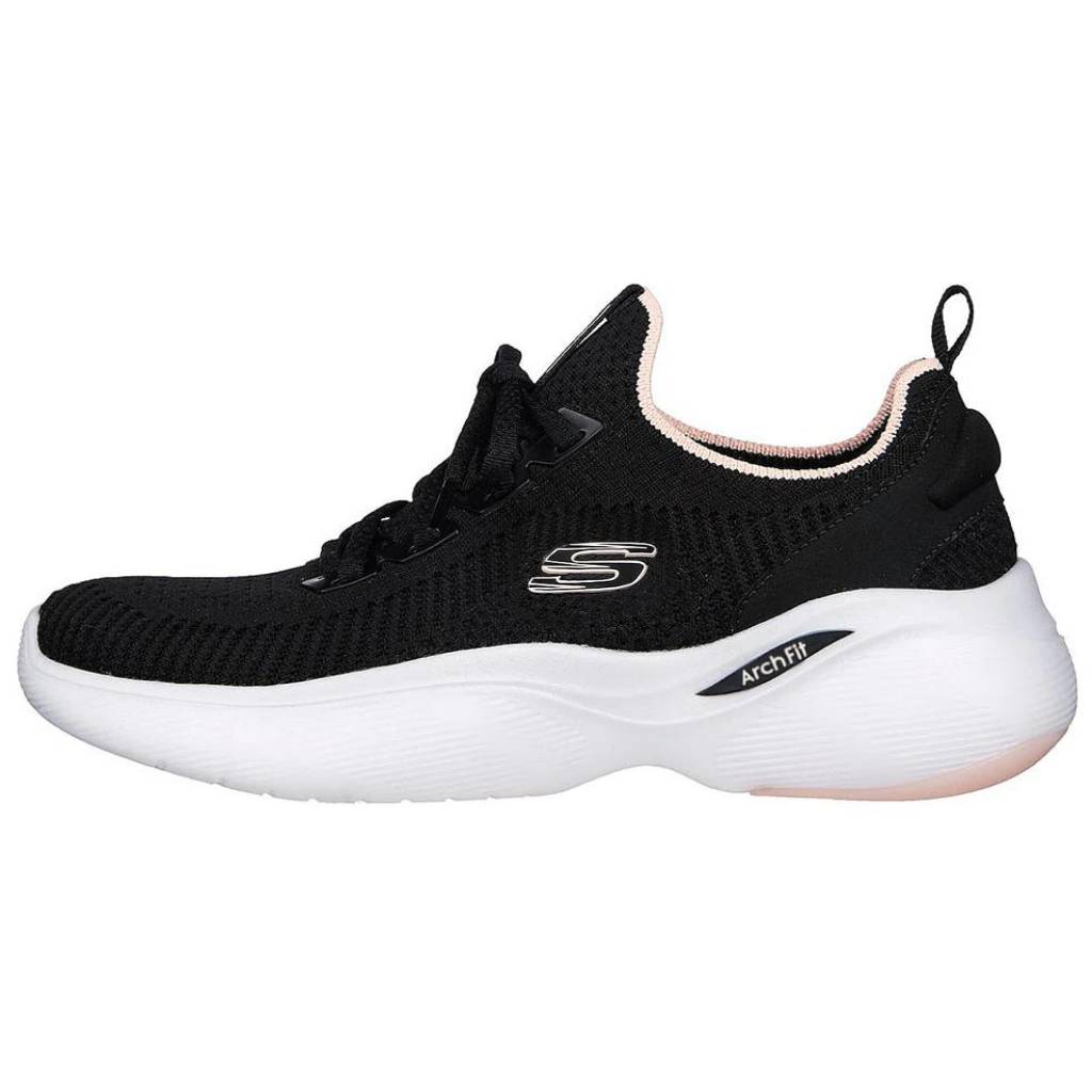 Skechers Arch Fit Comfortable Sports Low-Top Casual Running Shoes Women sneakers Black 149986-BKPK 37