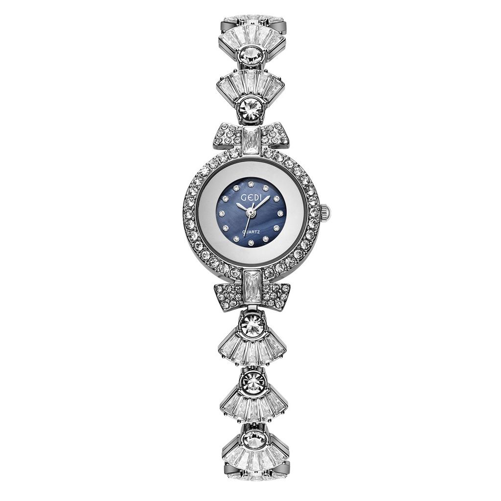 Watch Women's Light Luxury Diamond Bow Bracelet Advanced Sense Exquisite Simple Temperament Versatile Quartz Watch