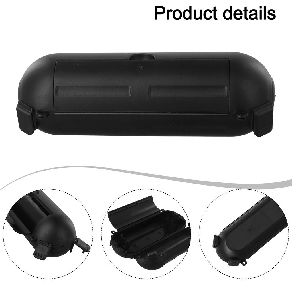 Extension Cord Cover Featuring Weather Resistant Seal for Outdoor Use with AWG 14 and Flat Cable Compatibility