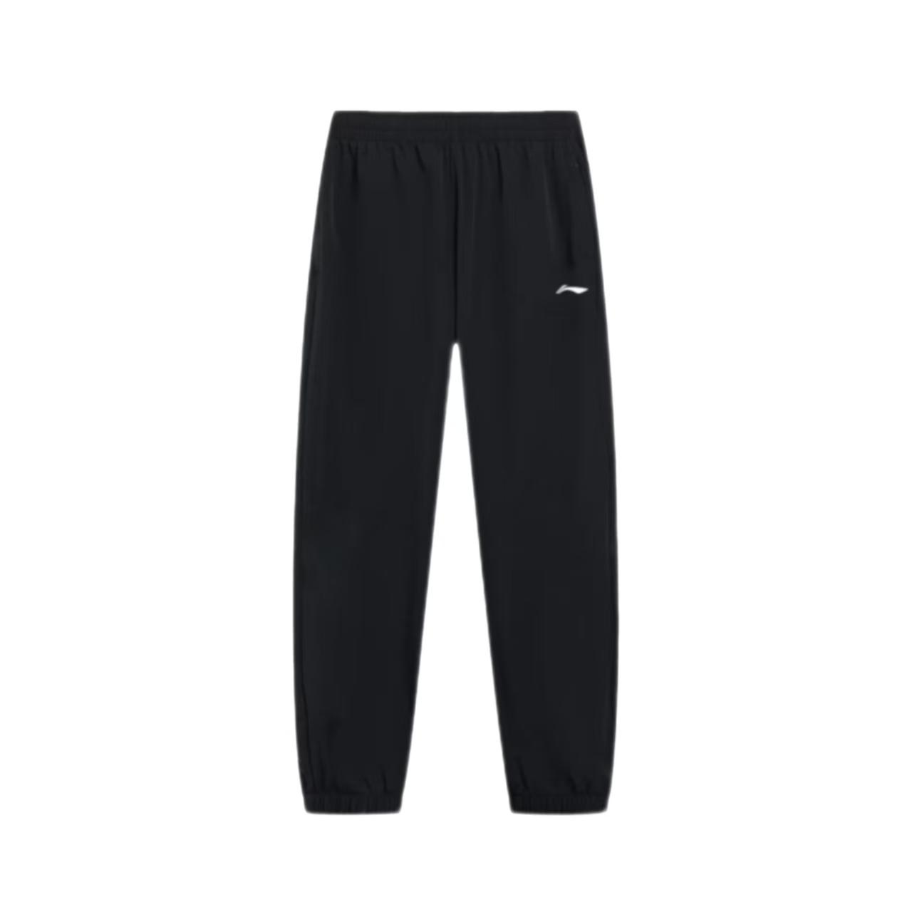 

Li-Ning Casual Straight Leg Mid Rise Knitted Sports Pants Unisex pants Black AYKT529#W 4XL