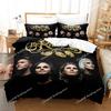 Popular The Rasmus Bedding Set Single Twin Full Queen King Size Duvetcover Adult Boys Bedroom Anime Bed Sheet Set026