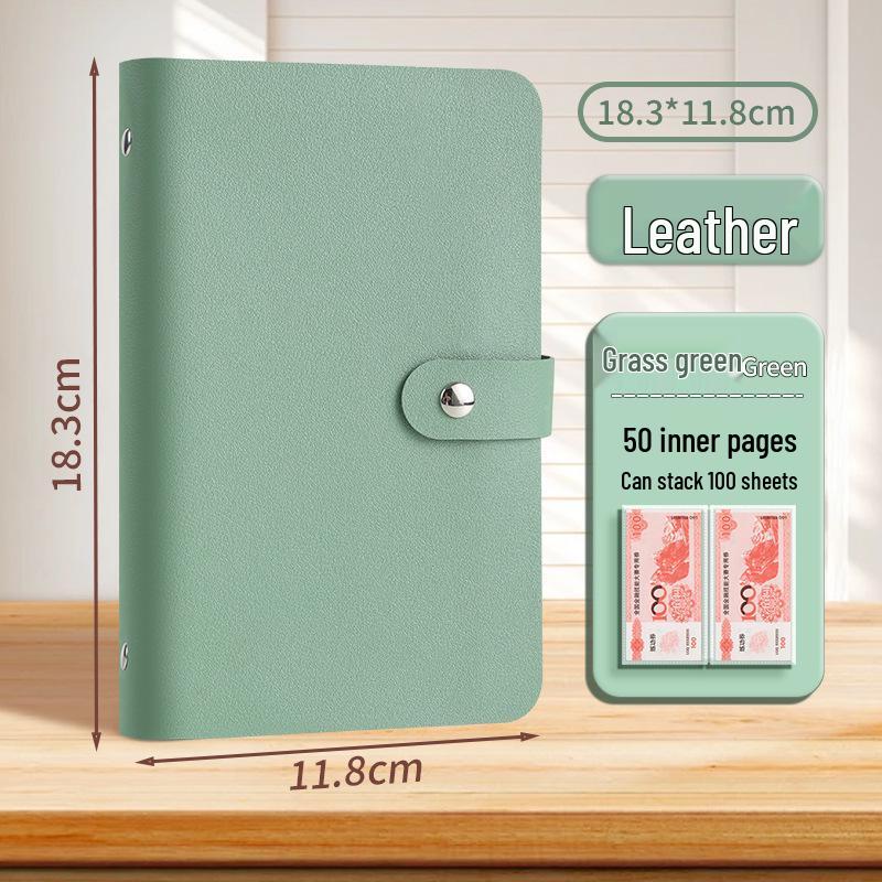 Commemorative Banknote & Coin Collection Album - Large Capacity Storage for Bills and Change