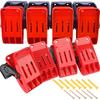 4Pcs Brush Hooks Auto Fasteners Cleaning Floor Pad Clips Carpet Wash Clamps Yoga Mats Fixed Tools Stand Holder Car Accessories