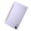 11" Smart Folio PU Leather Acrylic Hard Back Stand Cover for Redmi Pad SE Case with Pencil Holder Foldable Protective Skin Feel