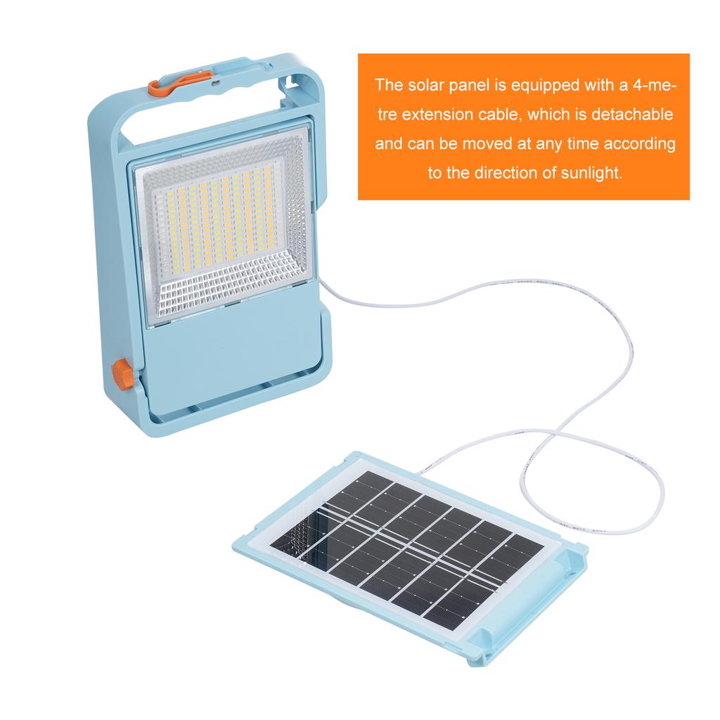 180 LED High Brightness  5 Lighting Modes Infinitely Outdoor Solar Light Camper Light Floodlight for Caravan Campervan