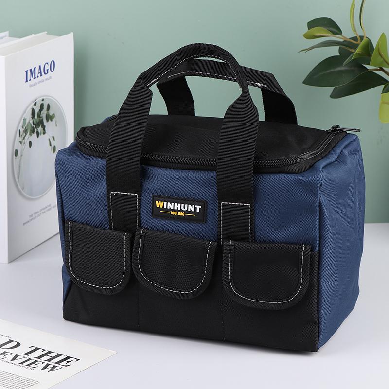 Multi Pockets Tool Organizer Tool Bag With 30% More Capacity Waterproof Tool Pouch For Electrician Tools