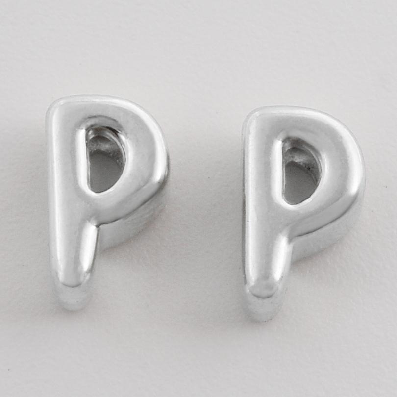 3/6 Stück Kein Ausbleichen Mini-Buchstabenperlen 304 Edelstahlperlen Für Schmuckherstellung Zubehör Handgefertigte Armbänder Fußkettchen Materialien Großhandel
