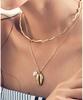 Elyona Gold Shell Necklace