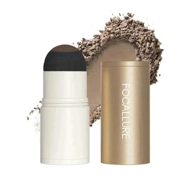 FOCALLURE - Eyebrow Stamp Stencil Kit - 3 Colors (BR01-03) #BR03 Light Brown