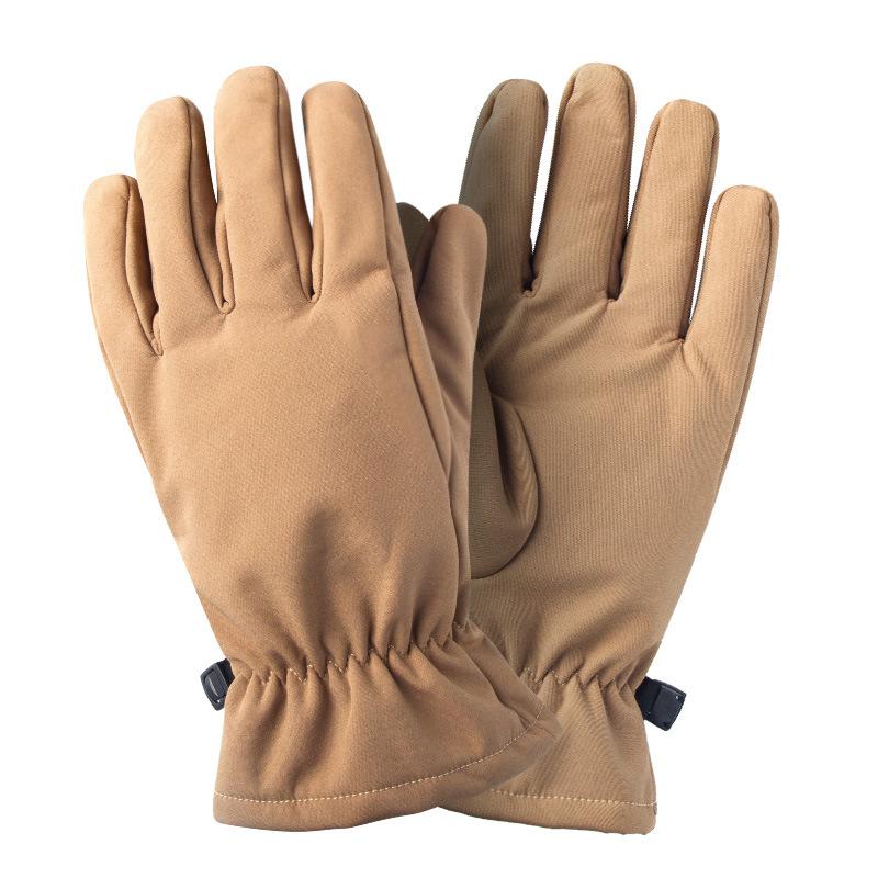 Podzimní a zimní hřejivé taktické rukavice Větruodolné a chladuvzdorné Venkovní sporty Lyžování Vodotěsné Kamuflážové Plus sametové Cyklistické rukavice