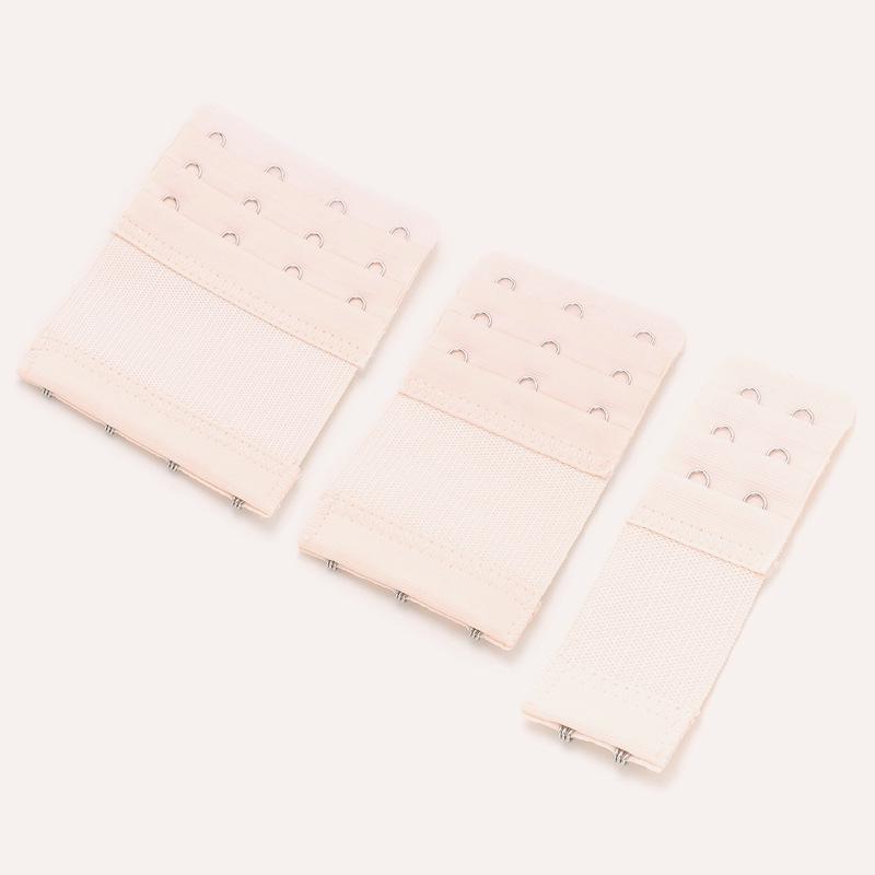 Adjustable Elastic Bra Back Extender with 2, 3, or 4 Hook Options