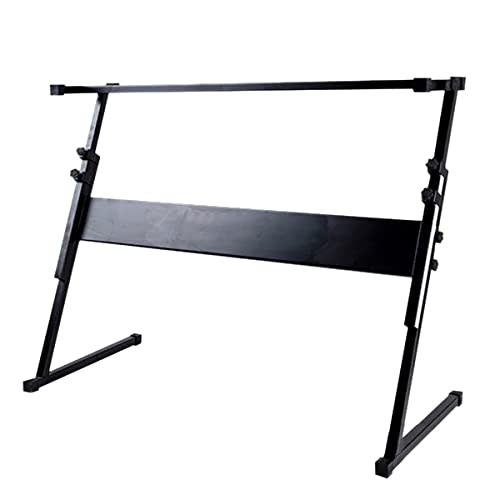 Lightweight H-shaped Keyboard Stand with Adjustable Height (53cm-82cm)