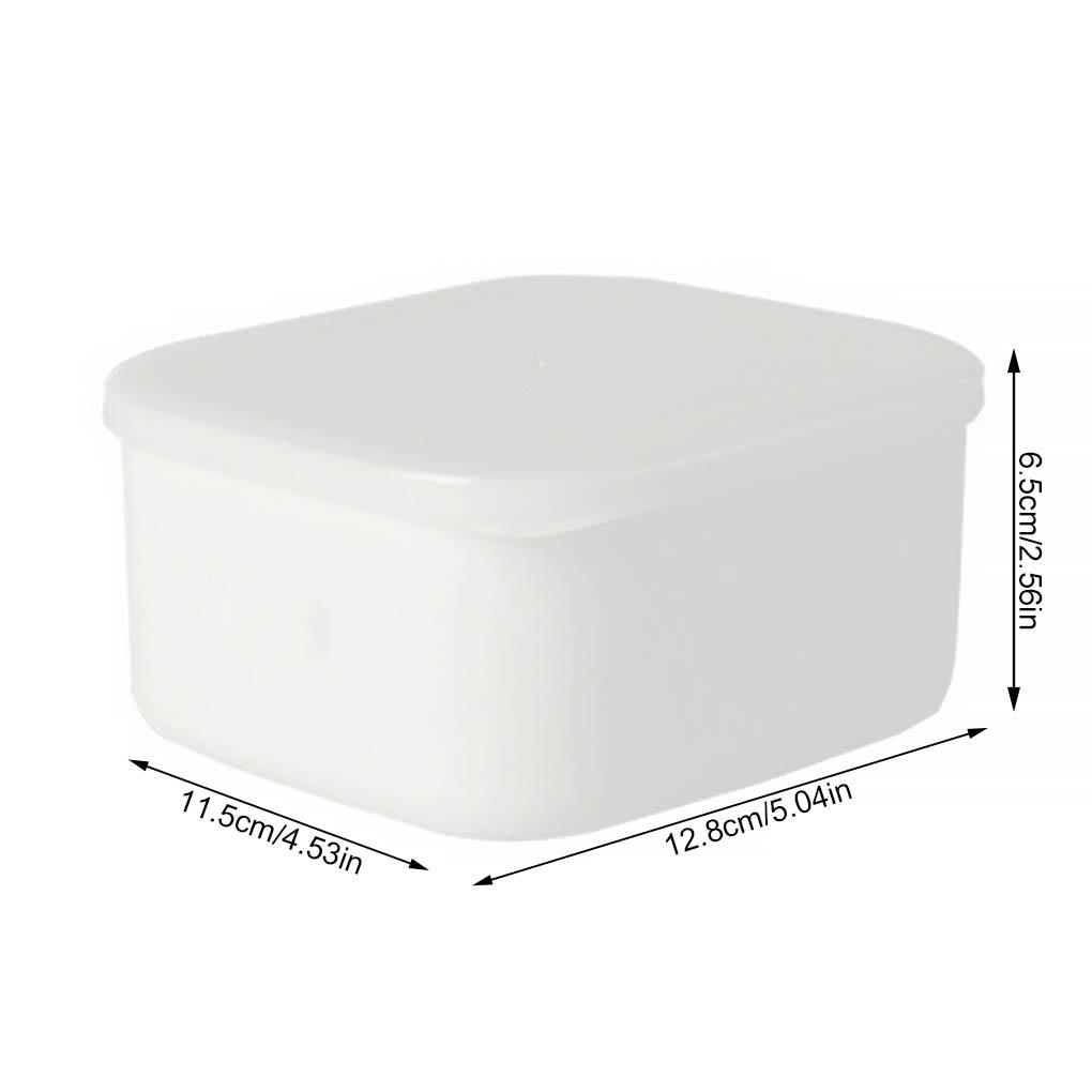 Scatola Contenitore per Alimenti con Coperchio Impilabile Conserva Freschezza Contenitore per Frigorifero Scatola Organizzatrice per Cucina di Casa Strumento 280ml