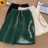 Men Shorts Casual Short Pants Oversize Beach Shorts Retro Letters Print Sports Shorts Five Points Shorts Men's Clothing