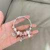 Y2K Millennium Beaded Bracelet: Sweet & Cool, Colorful Korean Style, Girlish Heart Design, Hot Girl Fashion.