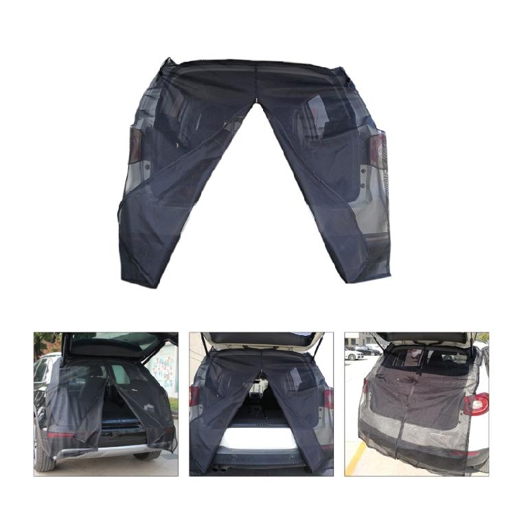 4 Sizes Magnetic Mosquito Net Summer Car Rear Trunk Door Curtains Mosquito Net