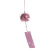 Floral Wind Chime Japanese Wind Chimes Decors For Home Decors Garden Art Enthusiasts Quality Rust Resistant Glass