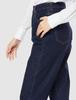 Something Roomy Slim Jeans In Indigo Blue W-FRONT [Made Japan] Women's