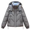 Winter new women's short hooded cotton-padded clothing fashion cotton-padded jacket thickened warm cotton-padded clothing bread jacket