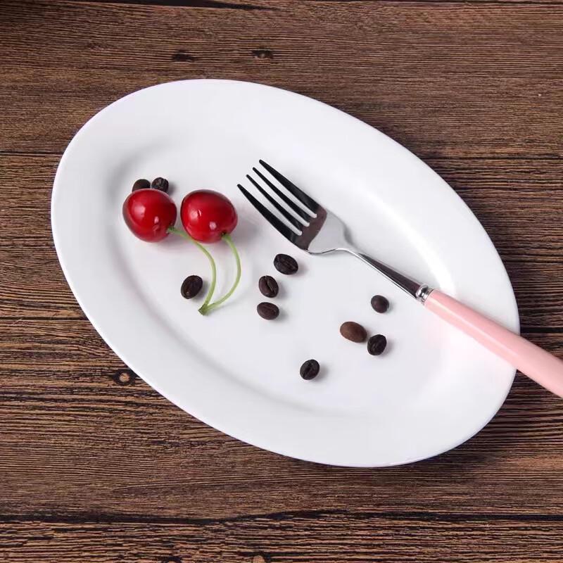 Aoran Oval Ceramic Fish Plate 16 inch