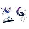 12pcs, Creative, Romantic Starry Sky, Hollowed Out Painting Template, DIY Decoration, Wall Painting, Spray Painting, Imitation Board, Graffiti Rubbing