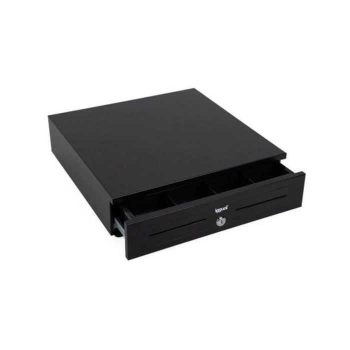 Iggual Cajón Portamonedas IRON-HD 41cm 5+8 Negro