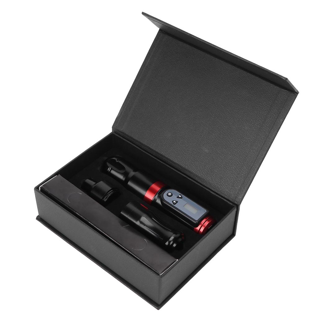 2 In 1 Tattoo Rotary Pen Kit RCA Clip Cord Aluminium Alloy Coreless Motor Rechargeable Tattoo