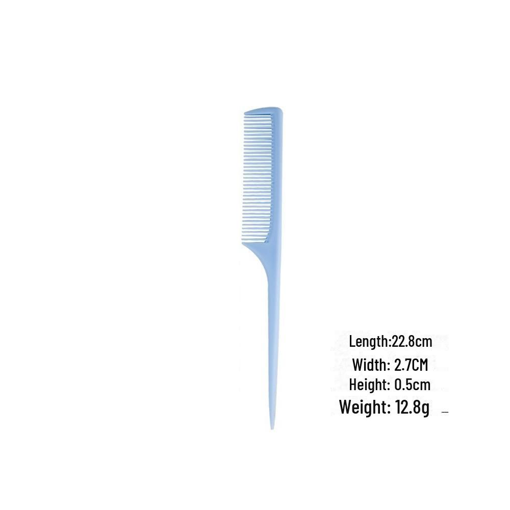 Girls' Pointed Tail Comb with Fine Teeth for Hairdressing, Styling, and Braiding