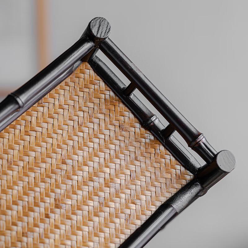 Chinese Style Bamboo Tea Cup Display and Drain Rack
