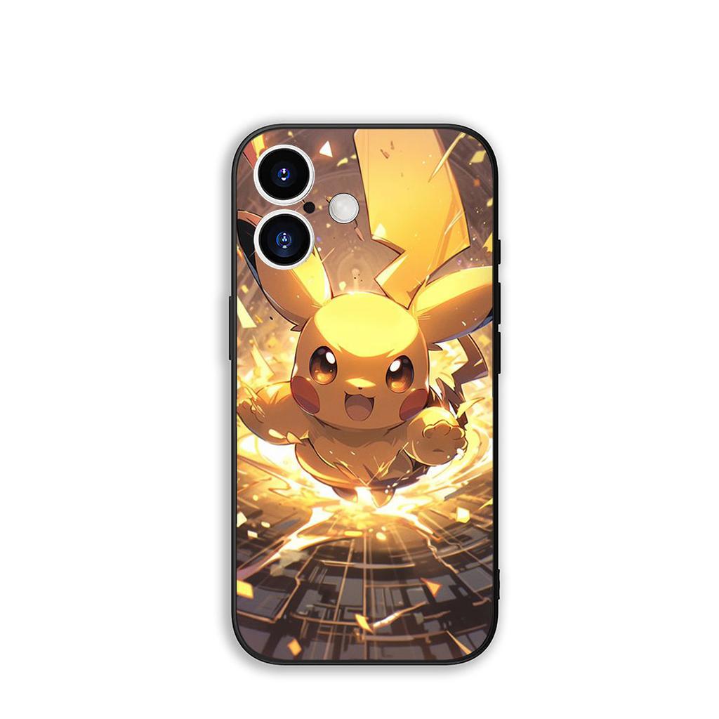 Mew Two Mewtwo P-Pokemons P-Pikachus for Motorola Moto Edge 70 60 Fusion 40 NEO Pro G56 G96 G71 G73 G52 G41 G42 G50 G51 Case